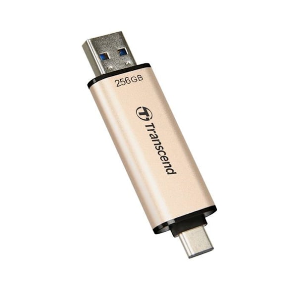 USB-nøgle - Transcend - JetFlash 930C - 256 GB - USB-C - USB-A