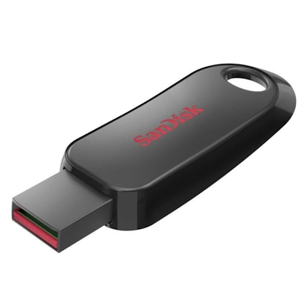 USB nøgle - SANDISK - Cruzer Snap 64GB - USB 2.0 - Udtrækkelig - Adgangskodebeskyttelse