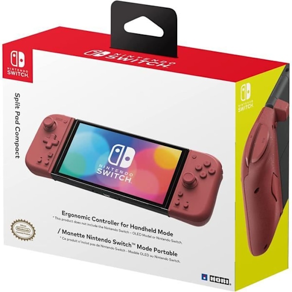 Split Pad Compact HORI Red Nintendo Switchille