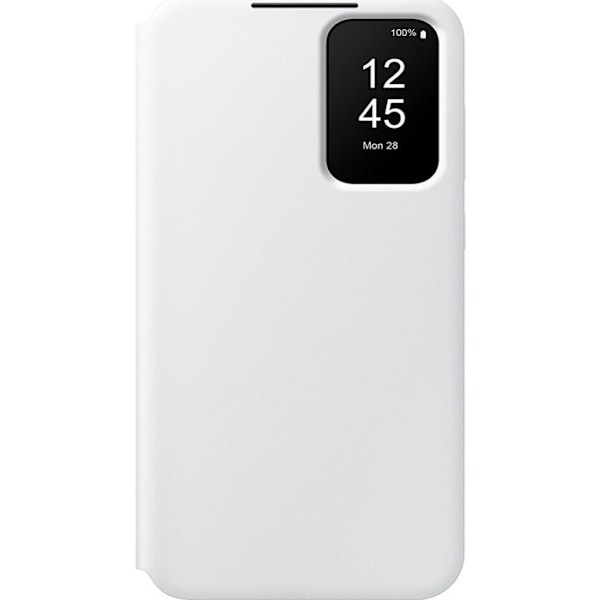 Kuori ja kotelo - Samsung - Galaxy A35 5G - Smart S View - Valkoinen - Puolijoustava hvid