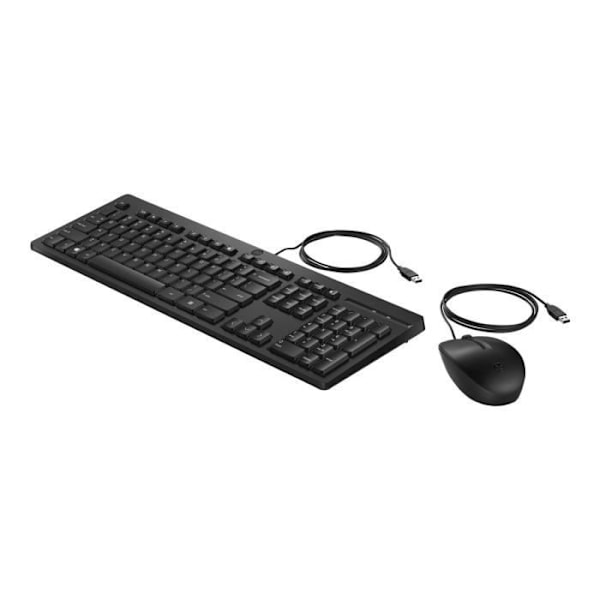 - HP Inc. -HP 225 - Näppäimistö ja hiiri - USB - QWERTY - Englanti - HP 34 - Elite Mobile Thin Client mt645 G7