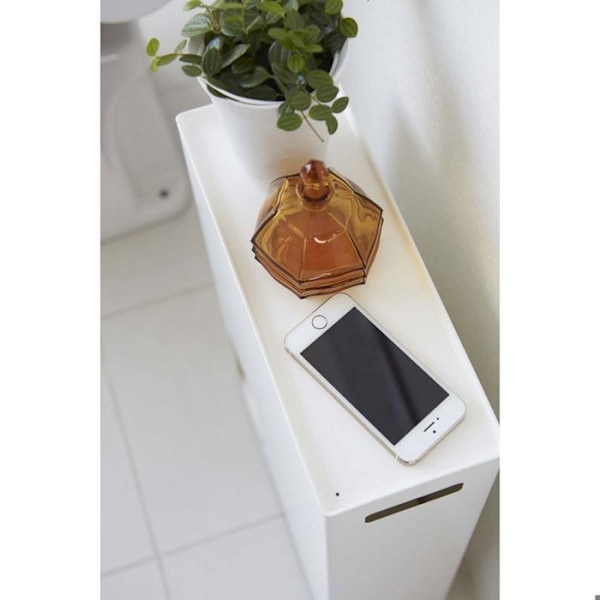 YAMAZAKI - WC-paperin säilytysjuttu - L23 cm - Valkoinen