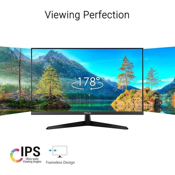 Näyttö - ASUS - VY27UQ - 27 Tuumaa - 4K UHD - IPS - HDR-10 - Eye Care Plus