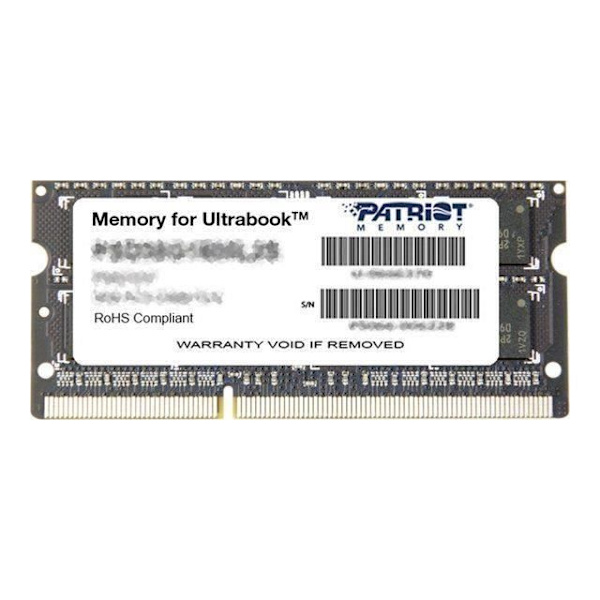 PATRIOT 4GB DDR3-1600 PC3-12800 kannettava muisti