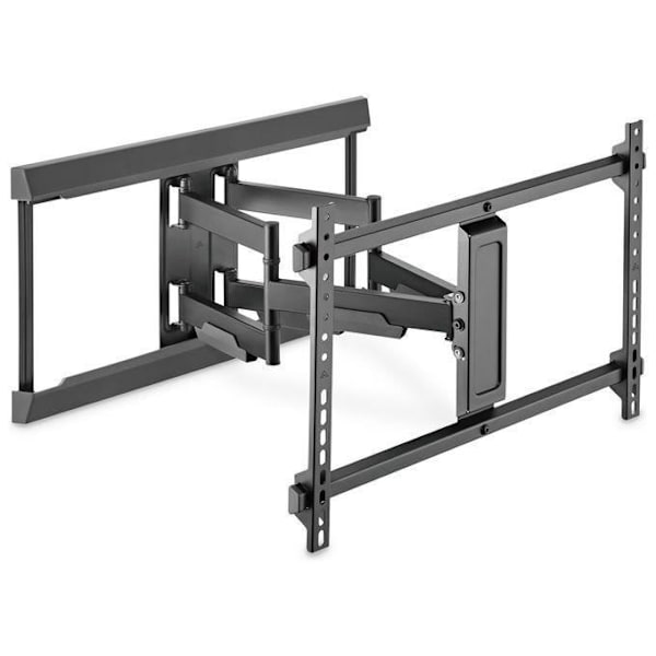 DIGITUS Full Motion TV -seinäteline - 37-80" televisioille tai näytöille - Maksimikuormitus 60 kg - VESA 200x100 - 600x400 - Jatkettava musta