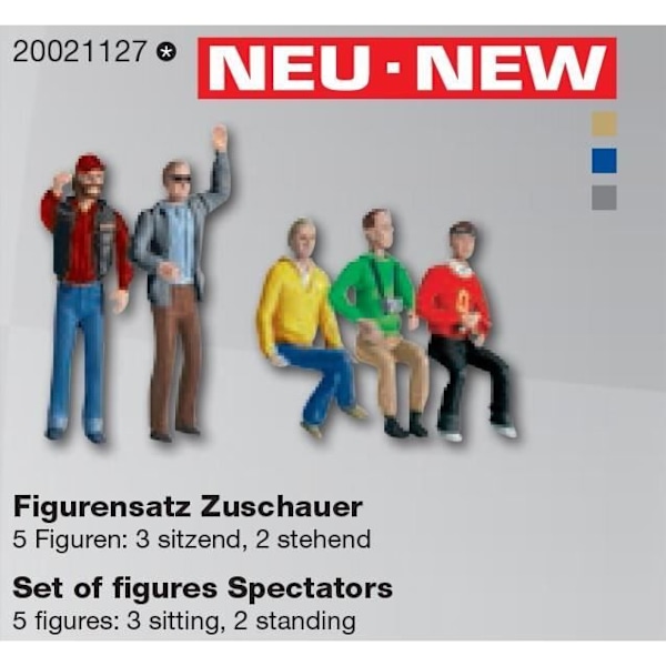 Carrera 21127 Spectator Figur Set