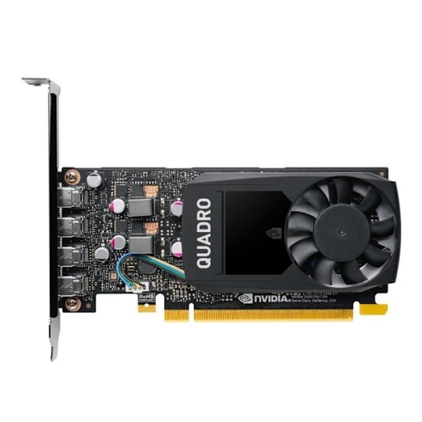 PNY VCQP1000V2-SB NVIDIA QUADRO P1000 V2 4GB GDDR5 NÄYTTÖKORTTI