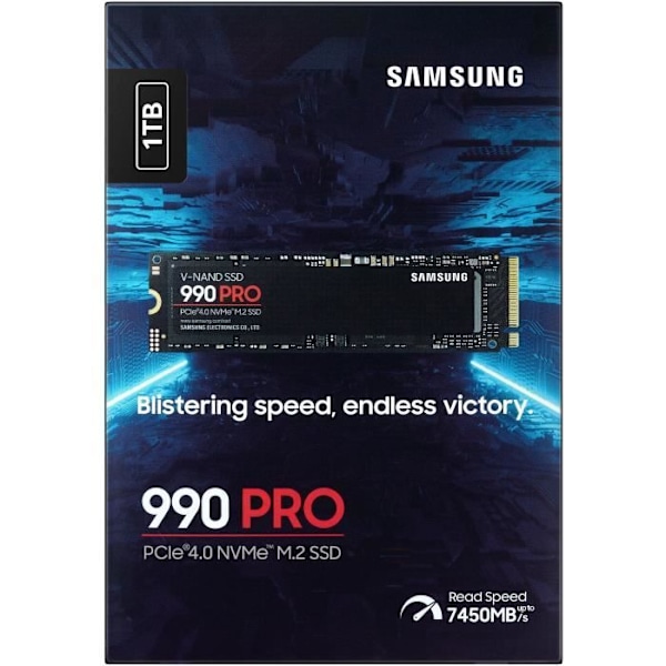 SAMSUNG Intern SSD 990 PRO 1TB MZ-V9P1T0BW