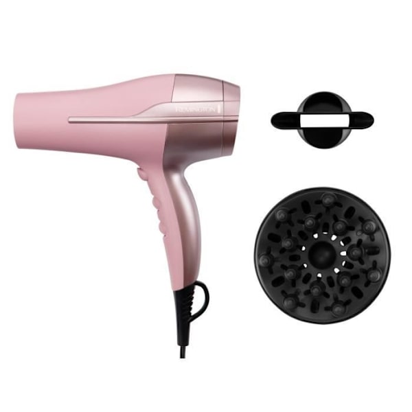 Coconut Glat hårtørrer - D5901 - Pink Rose