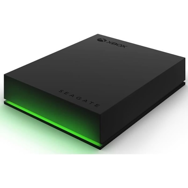 Ekstern harddisk - SEAGATE - Xbox Game Drive Sort - 4 TB - USB 3.2 (STKX4000402)