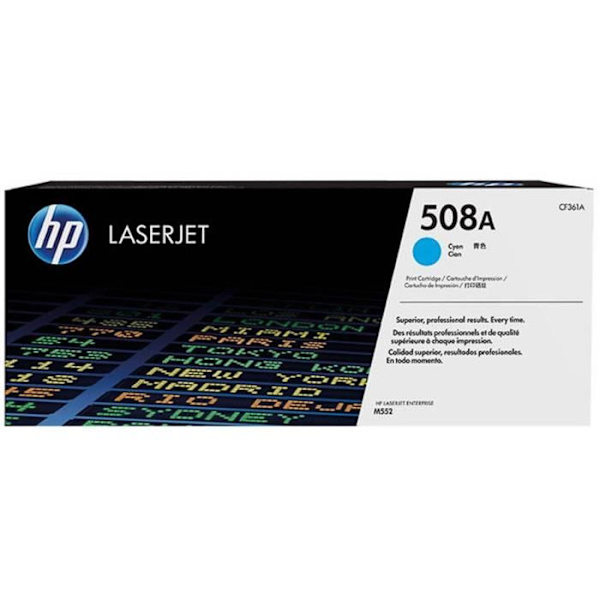 HP 508A tonerpatron - Cyan - 5.000 sider
