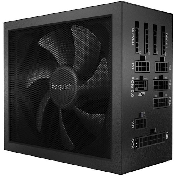 Mad - vær stille! - Dark Power 13 - 1000W - 80Plus Titanium - ATX 3.0 Sort