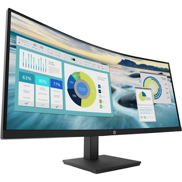 HP P34hc G4 WQHD kaareva näyttö (34")