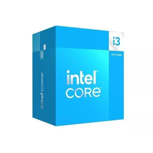 Processor - INTEL - Core i3-14100 4,7 GHz LGA1700 Box - 12 MB Intel® Smart Cache - Quad-core - 512 GB