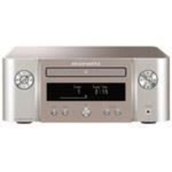 Marantz Melody X M-CR612 Hopea/Kulta - Mini-stereojärjestelmä 2 x 60 Watt - CD/CD-R/CD-RW-soitin - FM/DAB+ - Hi-Res Audio