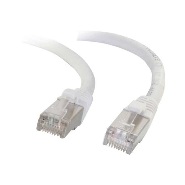 Nätverkskabel - C2G - 89937 - Cat6a SSTP - 2m - RJ-45 hane/hane - Vit