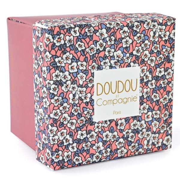 Doudou - DOUDOU ET COMPAGNIE - Kanin - Rosa - Dubbelansiktad ultra-mjuk - 12 cm Ros