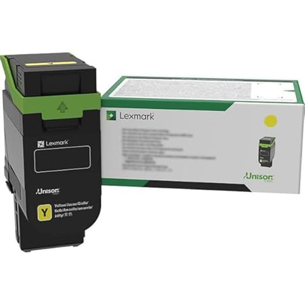 Lexmark Tonerkassett - Hög kapacitet - Gul - Original - Box - LCCP, LRP - för P/N: CS632DWE