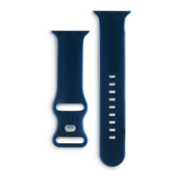 Reservrem - Fantastisk känsla - Apple Watch 38/40/41mm - Blå - Gummi - Unisex Blå