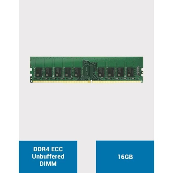 SYNOLOGY Muistinlaajennus 16 Gt DDR4 ECC puskuroimaton DIMM