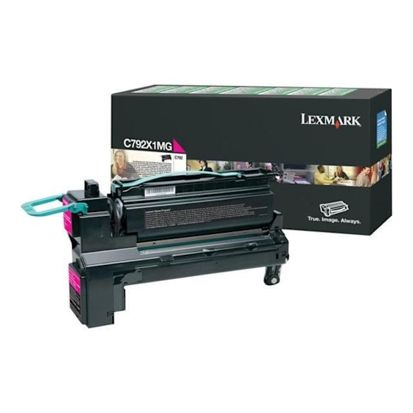 LEXMARK-väriaine - C792 - 20 000 sivua - Magenta