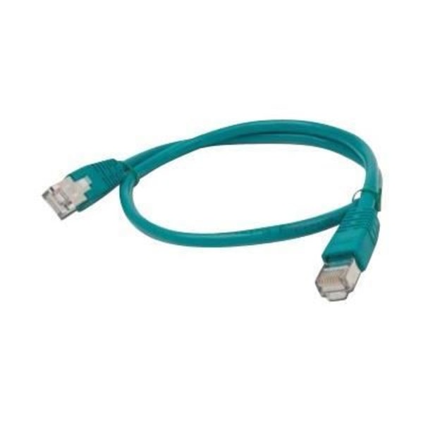 CAT 6 patchkabel - GEMBIRD - PP6-0,5M/G - 0,5m - Grön - STP-skärmad