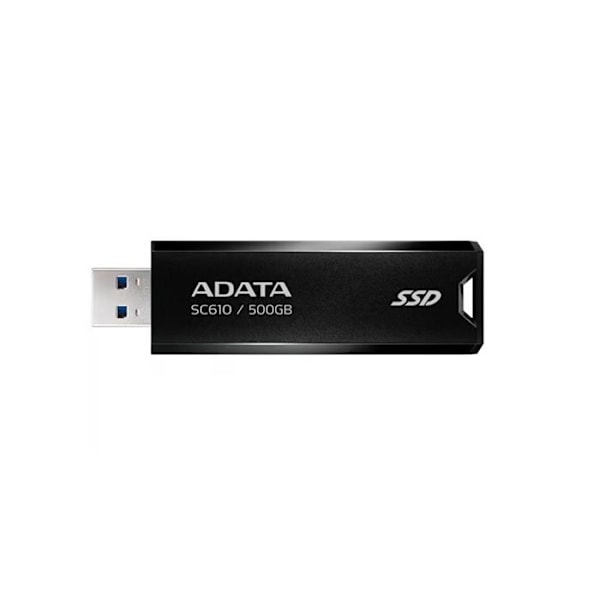 SSD ekstern SC610 500G USB3.2A Gen2 Sort