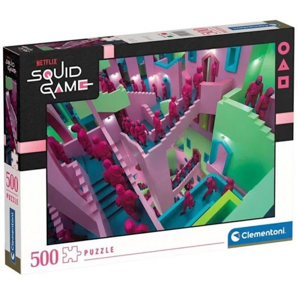 Pussel med 500 bitar: Squid Game Unique Color