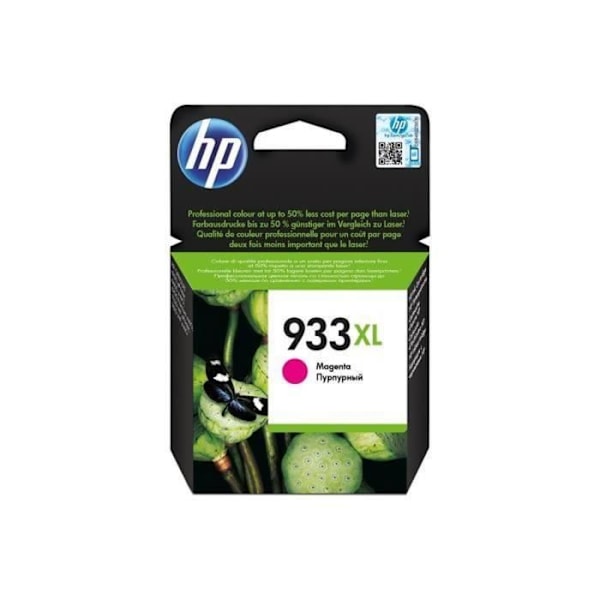 HP 933XL Magenta originalbläckpatron med hög kapacitet (CN055AE) för HP OfficeJet 6100/6600/6700/7100/7510/7610