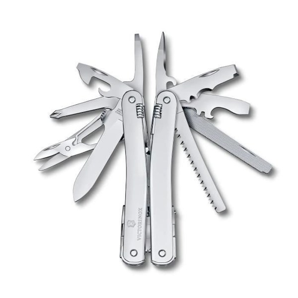 Multifunktionsværktøj - VICTORINOX - Swiss Tool Spirit MX - 24 funktioner - Nylontaske - Kompakt og ergonomisk