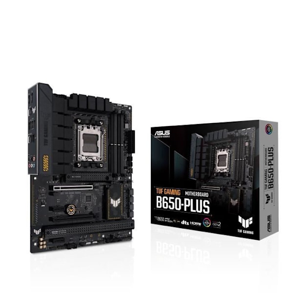 Moderkort - ASUS - TUF GAMING B650-PLUS - Socket AM5 - DDR5 - PCIe 4.0