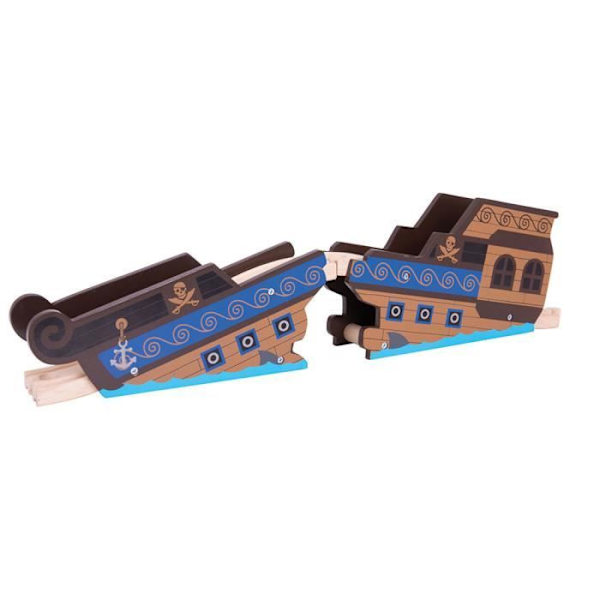 Bigjigs Legetøj - Modeller - Brovrag - Garage - Jernbanestation - Lufthavn - Havn - Hus - Bygning