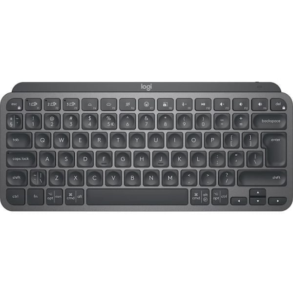 Trådløst tastatur - Logitech - MX Keys Mini - Grafit - Baggrundsbelyst - US