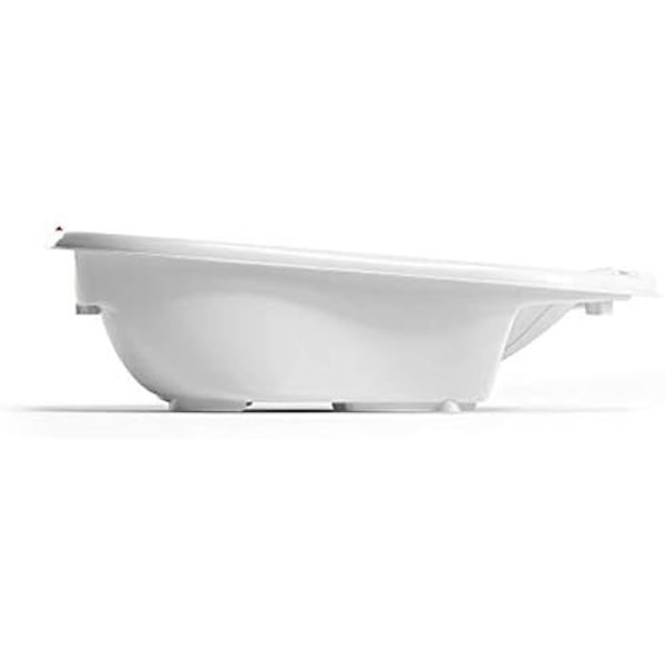 OKBABY Onda - Badekar til Nyfødte 0-12 Måneder, Ergonomisk Design - Hvid