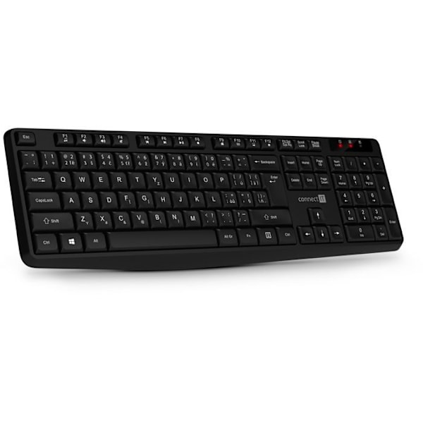CONNECT IT OfficeBase Combo langaton CZ SK, musta