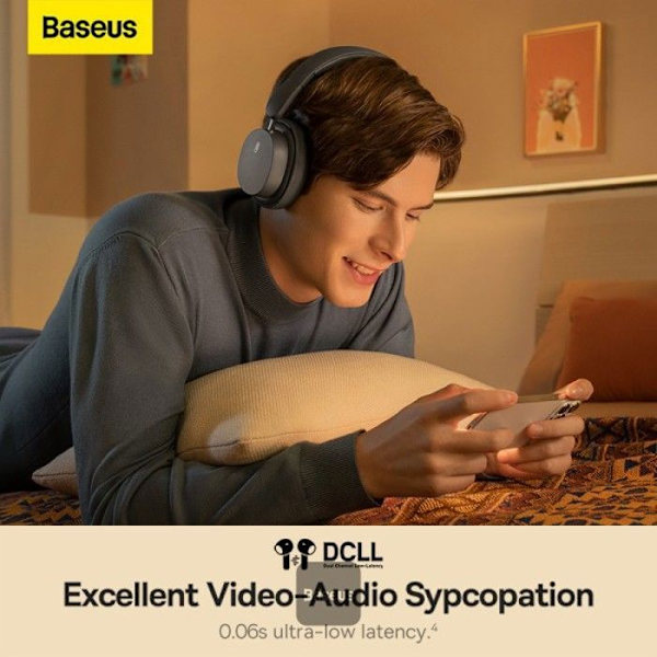 BASEUS Bowie D05 Langattomat Bluetooth-kuulokkeet Taitettavat HiFi-stereomusiikkikuulokkeet