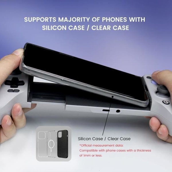 Spilkonsol - GameSir - G8 Galileo - USB-C - Hall-effekt - 3,5 mm lydstik