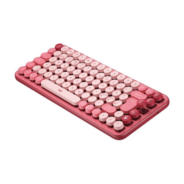 Clavier - Logitech - POP Keys - Langaton - QWERTY - Pan Nordic - Ruskea Taktile