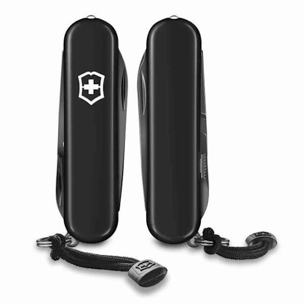 Pienkotelo - Victorinox - Signature Lite Onyx Black - 9 Toimintoa - LED Valo - Rullakynä sort