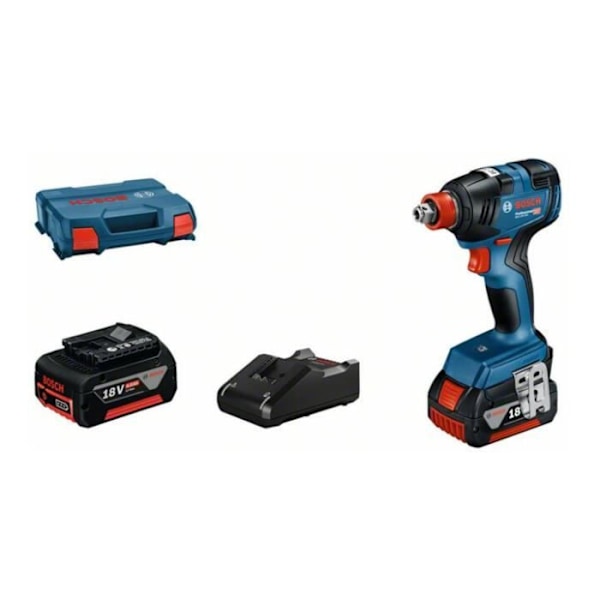 Bosch Professional GDX 18V-200 2x4,0Ah L-C slagdriver - 200 Nm -4000 cps/min - 06019J2206