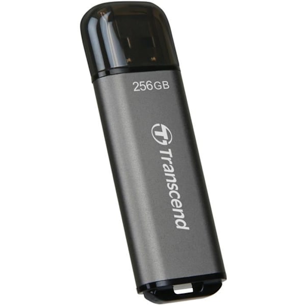 USB-avain - TRANSCEND - JetFlash 920 - 256 Gt - USB 3.2 Gen 1 - Harmaa Harmaa