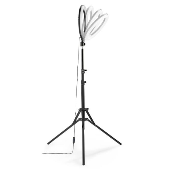 LED-renkaalamppu - PR SMARTPH. - Spotlight Steady 120 II - 12'' - Jalusta - Bluetooth-kaukosäädin