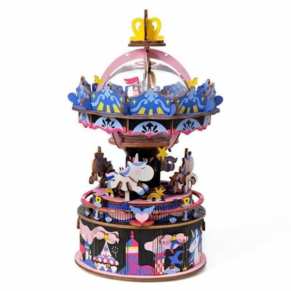 Boxes Robotime 3D-pulmapeli Merry Carousel