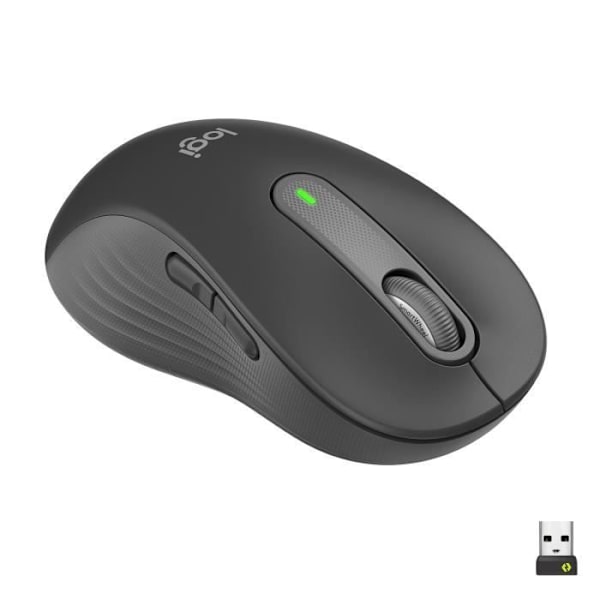Hiiri - Langaton - Logitech - M650 L - Vasenkätinen - Grafiitti