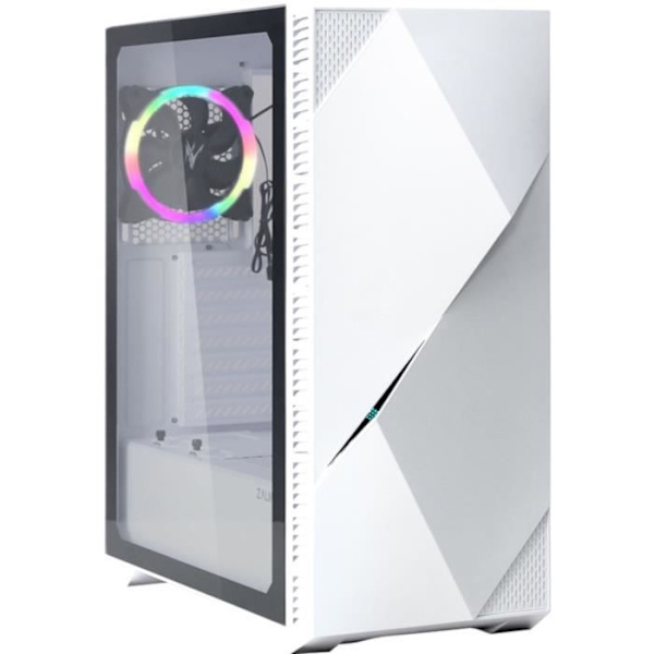 ZALMAN Z3 Iceberg White - Kasse uden strømforsyning - Medium tower - E-ATX-format