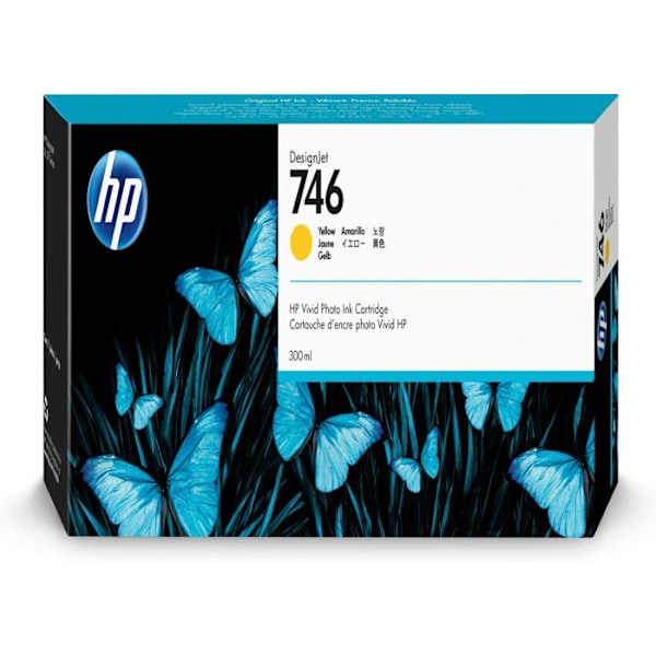 HP 746 mustesuihkukasetti - keltainen