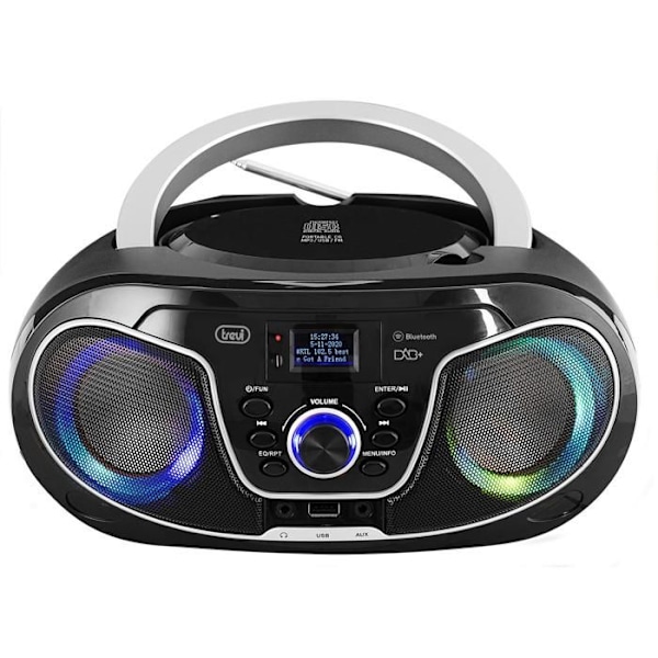 RADIO CD DAB LED CMP 588 DAB BT SORT TREVI Svart