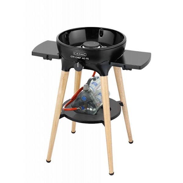 Gasgrill på ben Cadac Citi Chef 40 FS Sort Sort, Flintgrå