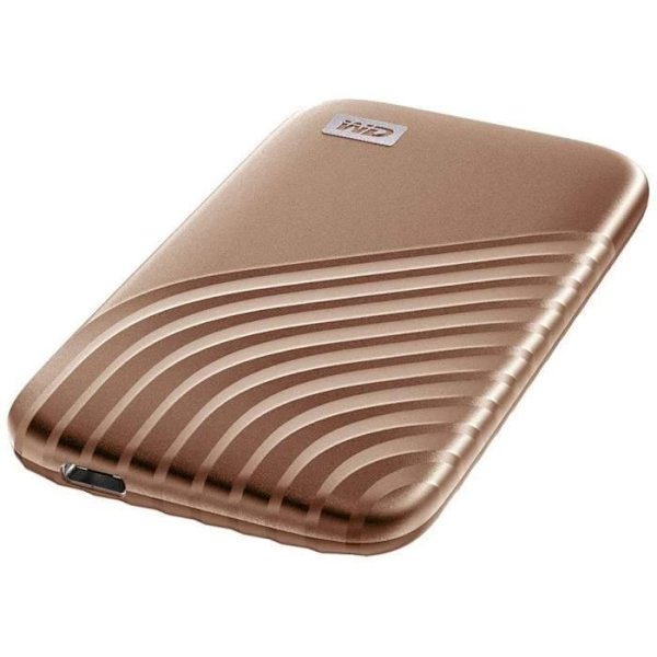 WD My Passport™ - Extern SSD - 1TB - USB-C - Rose Gold (WDBAGF0010BGD-WESN)