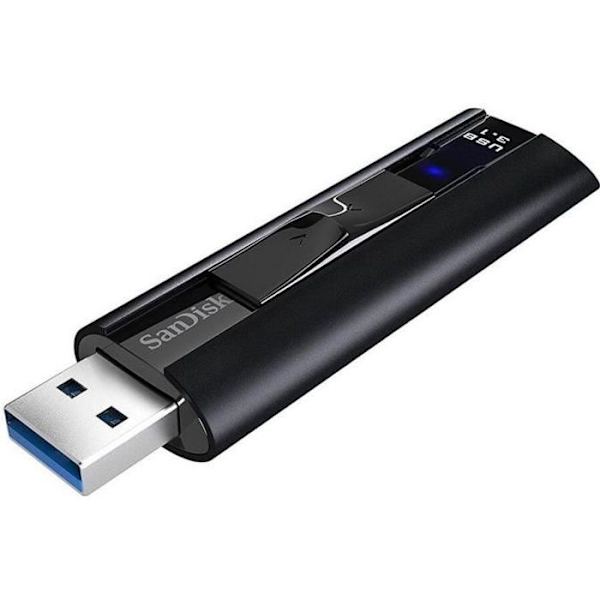 Sandisk Extreme Pro USB 3.00 256 Gt:n USB-muistitikku musta